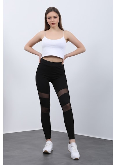 Eris Moda Toparlayıcı Çitf Tüllü Dalgıç Kumaşsiyahm Siyah