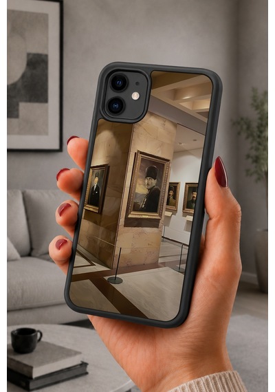 İphone 11 Uyumlu Türk Desenli Kamera Korumalı Darbelere Dayanıklı Kılıf 1254-türk-iphone11