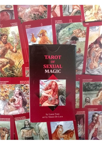 English Tarot 78 Cards İngilizce Tarot Kartı - Tarot Of Sexual Magic