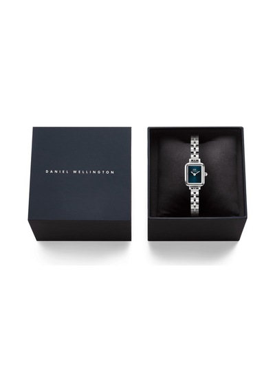Daniel Wellington Quadro Mini Reflection Silver Dw00600846 Erkek Kol Saati Gümüş