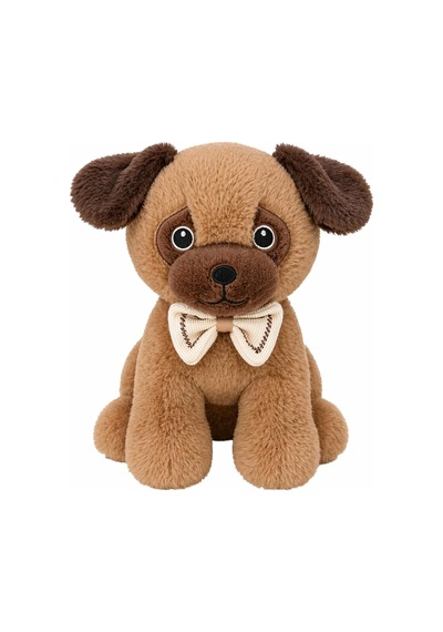Oyuncak Peluş Kedi Köpek 26 Cm Uyku Ve Oyun Arkadaşı Yumuşak Hediyelik Sevimli Bebek Yastığı Sevgili Hediyesi Kahverengi