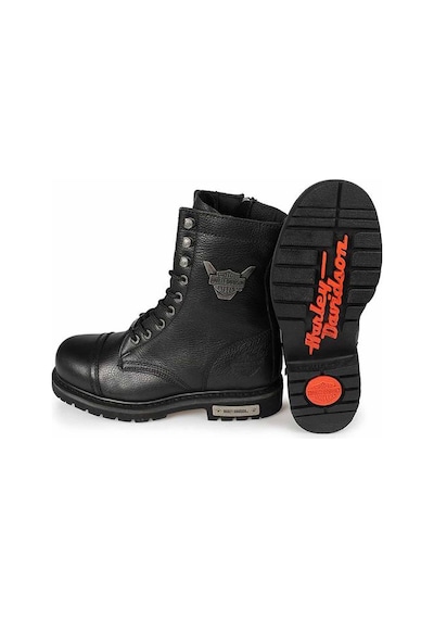 Harley Davidson COLMAR Unisex  BLACK - BASKILI DERİ Bot