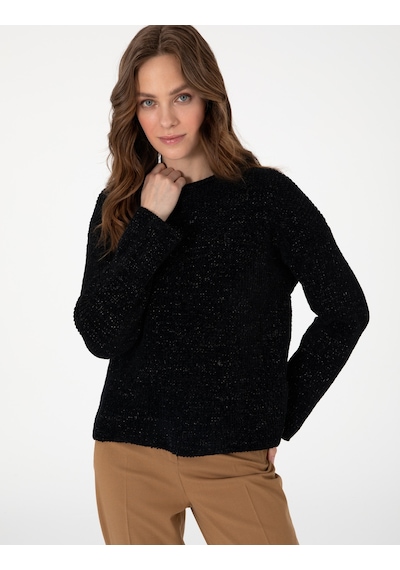Pierre Cardin Kadın Siyah Kazak /triko 50290610-vr046 Siyah