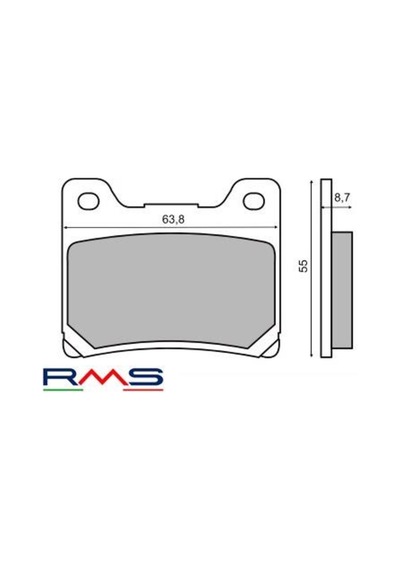 Rms 0730 Organik Fren Balatası