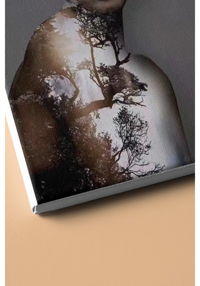 Webstyle Sayılarla Boyama Seti Kasnaklı Çiçek Saçlı Kadın 9 40 X 50 Cm