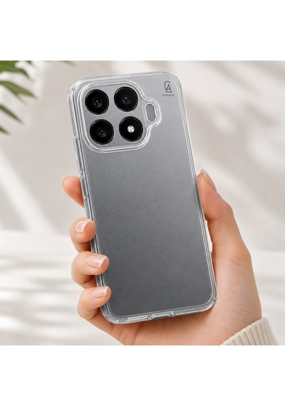 Xiaomi 17t İle Uyumlu Kılıf Şeffaf Kamera Korumalı Esnek Silikon Telefon Kılıfı Kapak