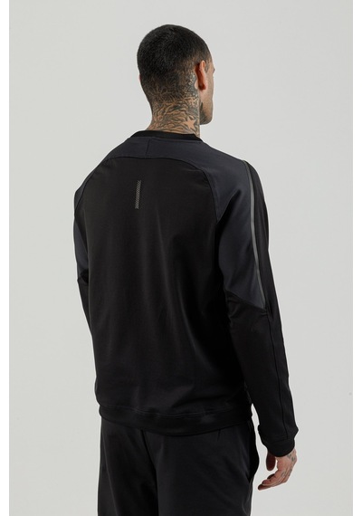 Airlife Stronger High Rsi 5 7 Sıfır Yaka Erkek Sweatshirt Siyah