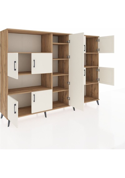 Hyperion Dolap 10 Raflı 9 Kapaklı 220x44x163 Çam-aytaşı/çam Aytası/atlas Çam - Atlas Çam Hyperion Dolap 10 Raflı 9 Kapaklı 220x44x163 Çam-aytaşı/çam Aytası/atlas Çam - Atlas Çam
