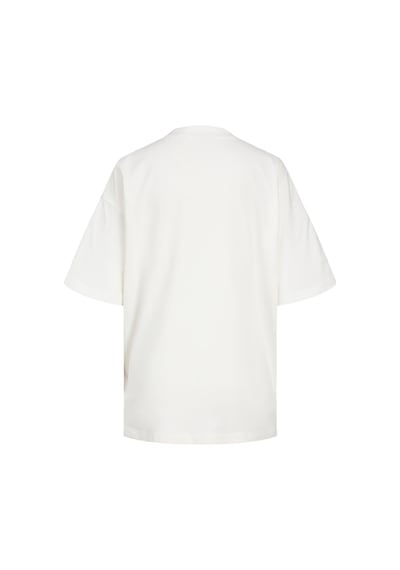 Jack & Jones Jjxx Jxvalerıa Ovs Ss Tee Jrs Ekru Kadın Kısa Kol T-shirt 000000000101961834 Bej