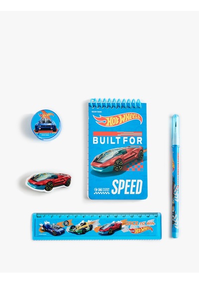 Koton Hot Wheels Lisanslı Kırtasiye Seti Mavi 7wak70343aa