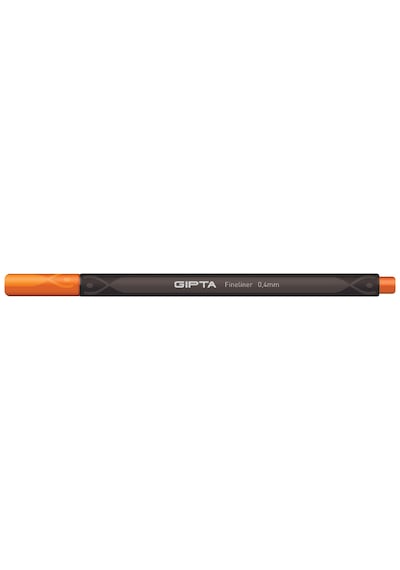 Gıpta Fıneliner Kalem 0.4Mm Turuncu