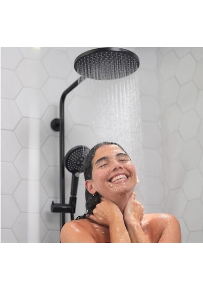 Hansgrohe Raindance Select S 240 1 Jet Termostatik Duş Kolonu - Mat Siyah 27633670 Siyah
