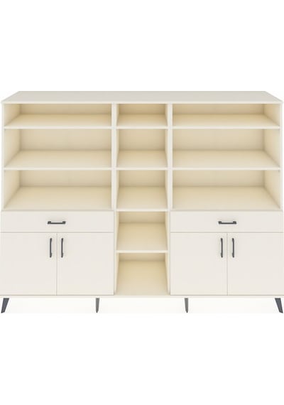 Hyperion Dolap 12 Raflı 2 Çekmeceli 4 Kapaklı 220x44x163 Aytaşı-a Aytaşı-aytaşı Hyperion Dolap 12 Raflı 2 Çekmeceli 4 Kapaklı 220x44x163 Aytaşı-a Aytaşı-aytaşı