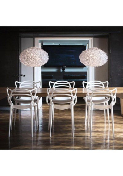Masters Sandalye 4 Lü Set Ikonlara Saygı Duruşu, 2013 Red Dot Design Award Siyah