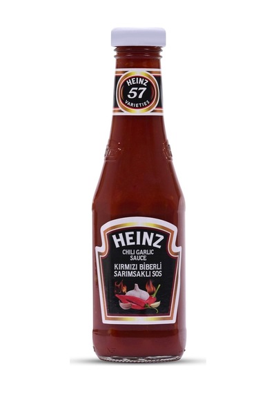 Heinz Kırmızı Biberli Sarımsaklı Acı Sos Cam 300 G