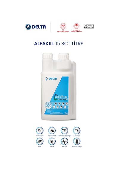 Alfakill 15 Sc 1 Litre Konsantre Ve Haşere