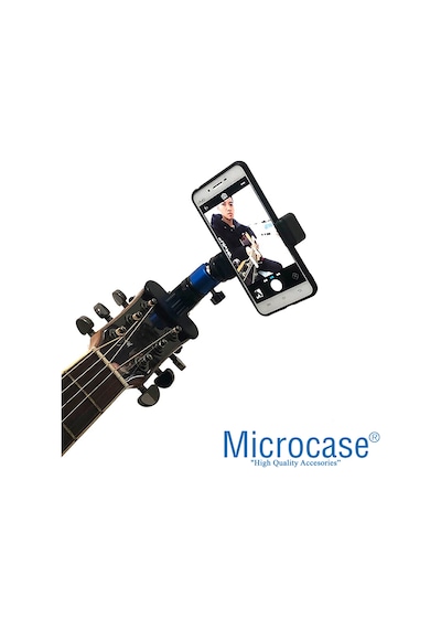 Müzisyenler için Klipsli Gitar Telefon Tutucu Nota Okuma AL3477