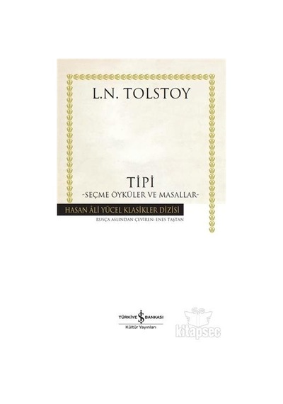 Tipi - L.N Tolstoy - Türkiye Iş Bankasi