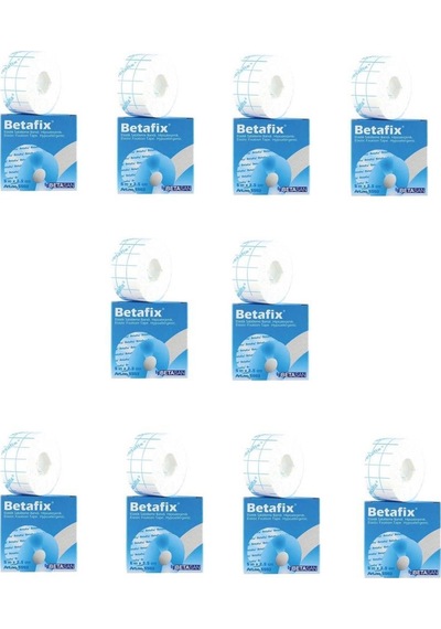 Betafix Fix Flaster Esnek Sabitleme Bandı 5 M x 2.5 CM 20 Adet