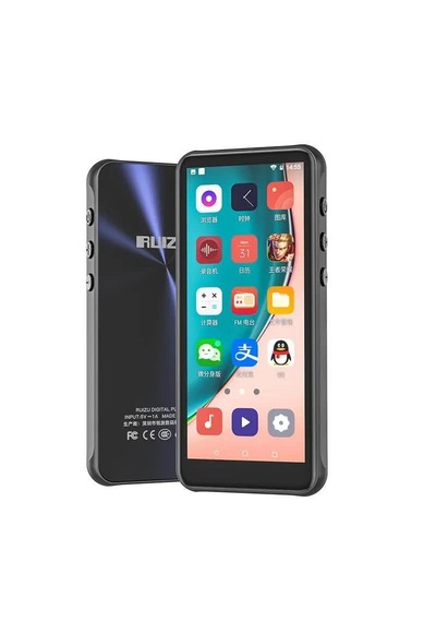 Ruizu Z80 Android Mp3 Mp4 Çalar Bluetooth Wifi 16gb