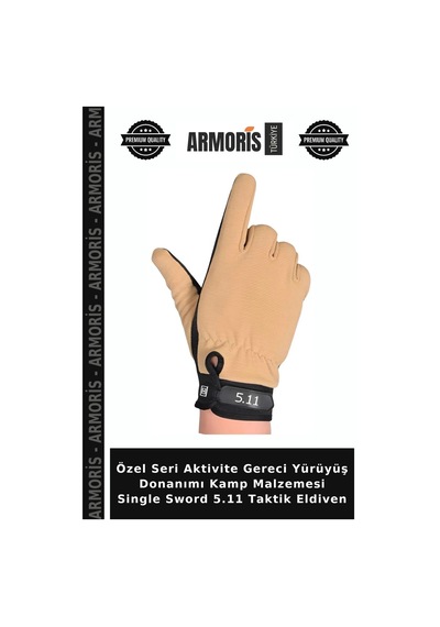 Özel Seri Aktivite Gereci Yürüyüş Donanımı Kamp Malzemesi Single Sword 5.11 Taktik Eldiven Çok Renkli