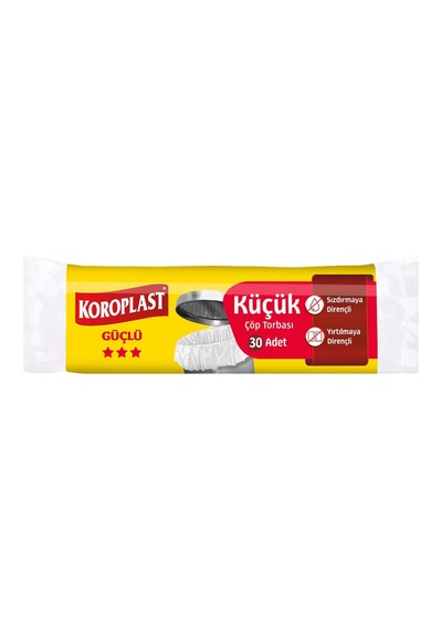 Koroplast Küçük Boy Çöp Torbası 30'lu - 8 Adet Tarı