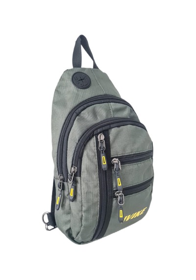 Anılbags Anıl Bags Keten Kumaş Haki Ve Usb Çıkışlı, Askılı Çapraz Göğüs
