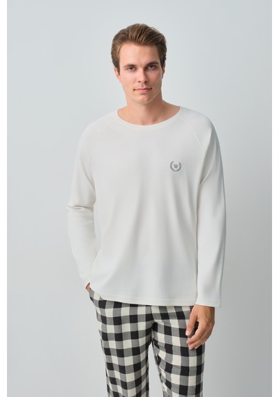 Suwen George Erkek Pamuklu Pijama Takımı Msh10510331911 Siyah