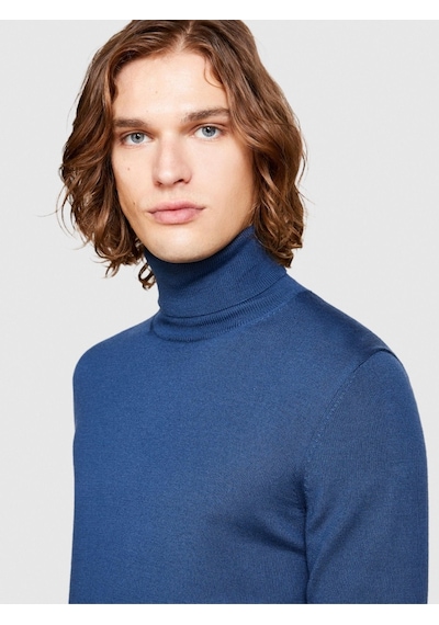 Yün Karışımlı Slim Fit Kazak Erkek Pembe Kazak - 323a11bas200a
