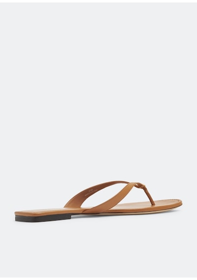 Tory Burch Kadın Terlik 149657-776 Kahverengi