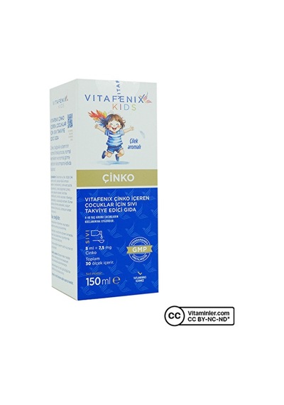 Vitafenix Kids Çinko Şurup 150 Ml