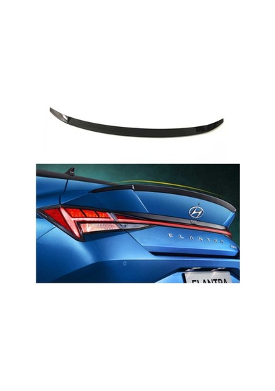 Hyundaı Elantra 2021+ Spoıler   - Pıano Black Parlak Sıyah