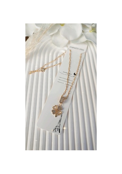 Çelik Zirkon Taşlı Charmlı Kuyumcu İşçiliğinde Kolye Yeni Sezon Trend Modeller Gold Charmlı Yonca Gold Charmlı Yonca Çelik Zirkon Taşlı Charmlı Kuyumcu İşçiliğinde Kolye Yeni Sezon Trend Modeller Gold Charmlı Yonca Gold Charmlı Yonca