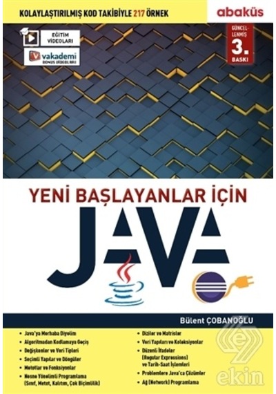 Yeni Başlayanlar için Java/Bülent Çobanoğlu