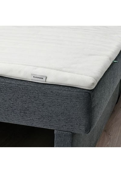 Ikea Klagshamn Çift Kişilik Yatak Pedi, Beyaz, 140x200 Cm