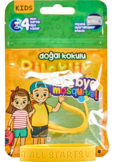 Bye Bye Sivrisinek Kovucu Bileklik Çocuk