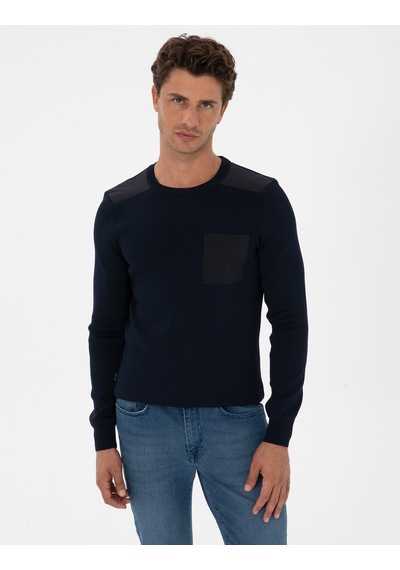 Pierre Cardin Erkek Lacivert Kazak /triko 50315762-vr033 Lacivert