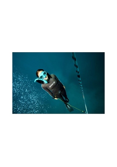 Beuchat Elbise Zento 2 Mm. Kadın Wetsuit S Açık Mavi - Pembe