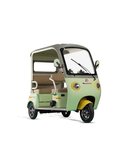 Motolux Fx 23 Üç Tekerli Elektrikli Motosiklet Yeşil Sarı