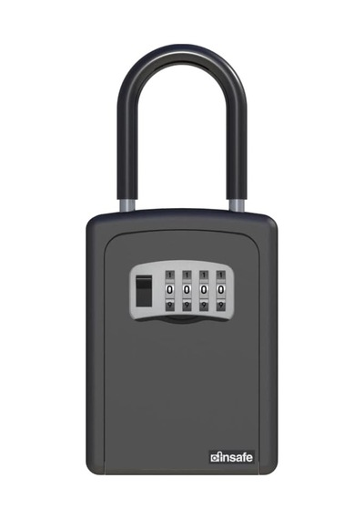 İnsafe Isc802key Şifreli Çelik Kasa, Anahtar Kasası, Anahtar Dolabı, Siyah