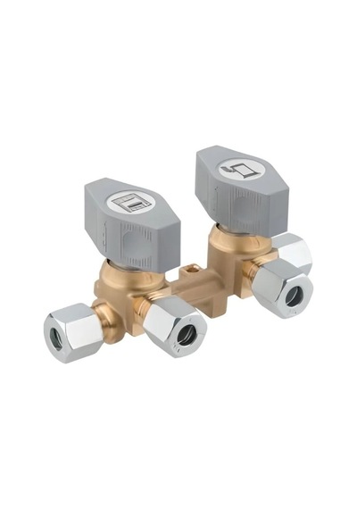 Karavan Gaz Dağıtıcı Valf İkili 10-2x8-10