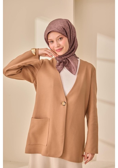 Silk Home Shiny Eşarp 75012-22 Çikolata Kahve