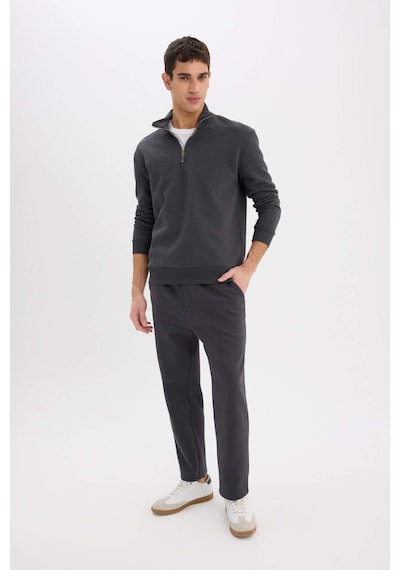 DeFacto Regular Fit Eşofman Altı İçi Polarlı Basic Düz Cepli Beli Bağcıklı Düz Paça D7836AX25SPAR214 DeFacto Regular Fit Eşofman Altı İçi Polarlı Basic Düz Cepli Beli Bağcıklı Düz Paça D7836AX25SPAR214