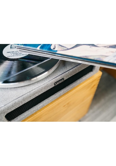 Lenco Ls-440 Gy Gri 4 Hoparlörlü Bluetoothlu Pikap Plak Çalar