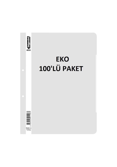 Bigpoint Telli Dosya Eco Beyaz X 100 Adet Diğer