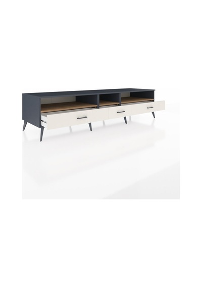 Kronos Tv Ünitesi 3 Raflı 3 Çekmeceli 220x59x51 Antrasit-çam/aytaşı Atlas Çam/aytası - Antrasıt Kronos Tv Ünitesi 3 Raflı 3 Çekmeceli 220x59x51 Antrasit-çam/aytaşı Atlas Çam/aytası - Antrasıt