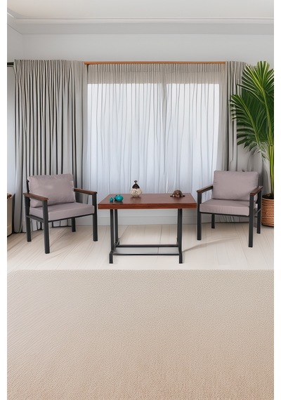 Neokas Bahce Mobilyası, Modern Balkon Mobilyası, Kafe Oturma Takımı, Teras Koltugu, 1+1+m Antrasit Neokas Bahce Mobilyası, Modern Balkon Mobilyası, Kafe Oturma Takımı, Teras Koltugu, 1+1+m Antrasit