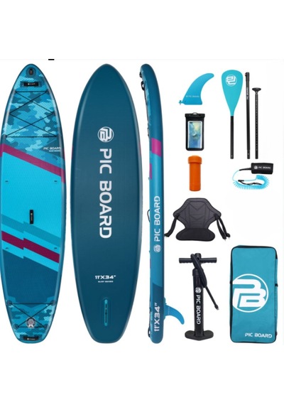 Pic Board Camouflage 335x86x15 Cm Sup Paddle Board Sörf Tahtası