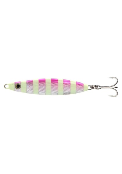 Fatfish Psycho Sprat Jig 35gr Pink Glow Zebra
