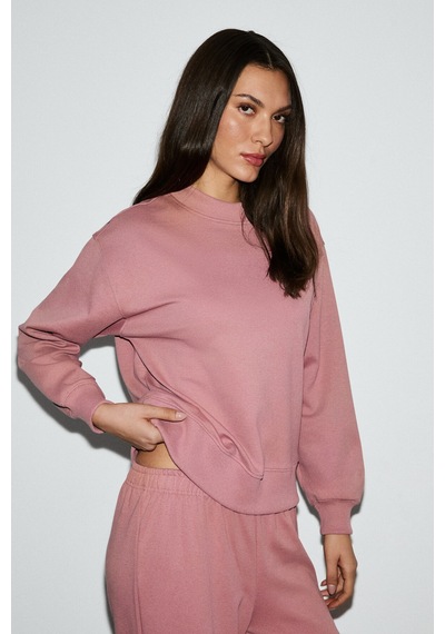 Grimelange Doue Kadın Yumuşak Ve Esnek Kumaşlı Regular Fit Pembe Eşofman Takımı Pembe